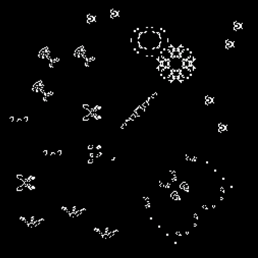 A gif of cellular automata